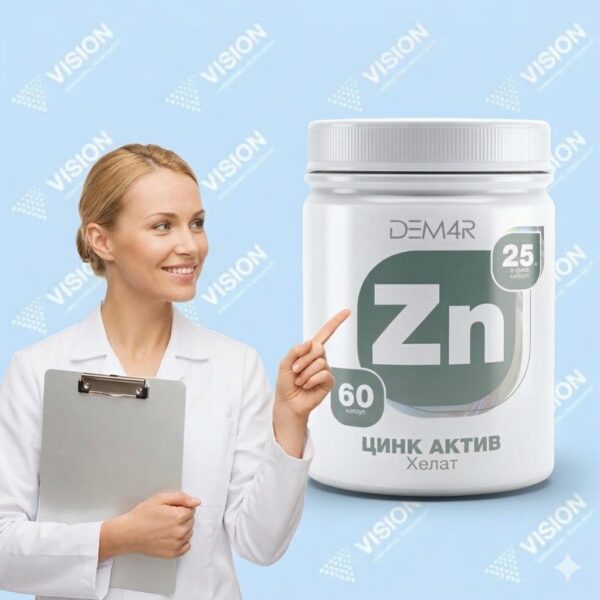 Цинк Актив Визион (Zink Aktiv Vision) — Купить биодоступный цинк: цена, отзывы, состав
